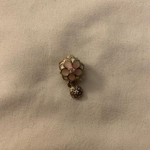 Pandora Pink Flower Charm